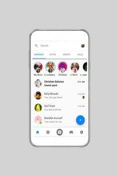 Free Messenger for Messages & Chat 2019 1 تصوير الشاشة