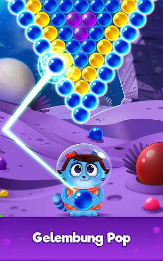 Game Kucing: Bubble Shooter 3D screenshot 14
