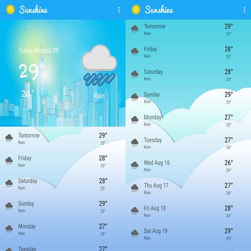 Sunshine Weather 0.1