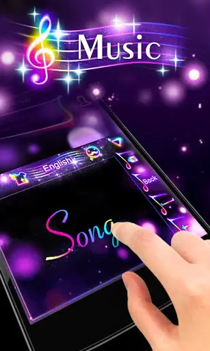 Music GO Keyboard Theme screenshot 6