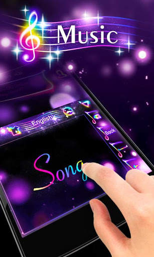 Music GO Keyboard Theme screenshot 6