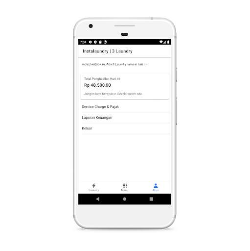 Aplikasi Laundry Gratis - Instalaundry screenshot 3