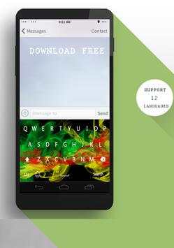 Reggae Rasta Theme Keyboard screenshot 2