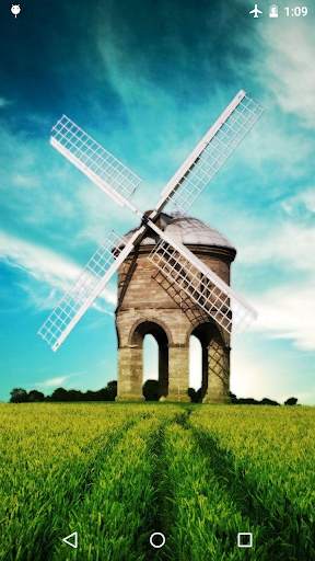 Windmill Live Wallpaper 4K screenshot 1