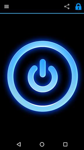 Led Flashlight ( widget) screenshot 1