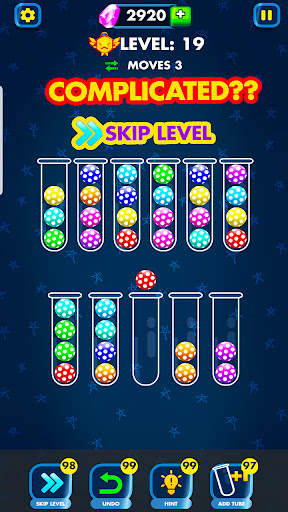 Ball Sort: Color Puzzle Games screenshot 2