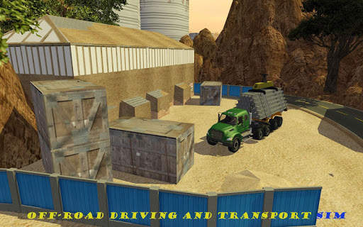 Truck Simulator: off-road driving and transport screenshot 3