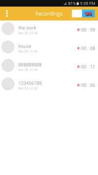 Call Recorder Rapid screenshot 3