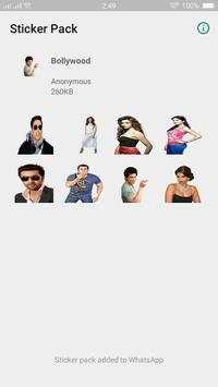 Bollywood Whatsapp Sticker screenshot 1
