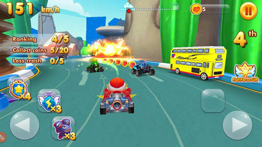 Happy Superman Ultimate Racers screenshot 3