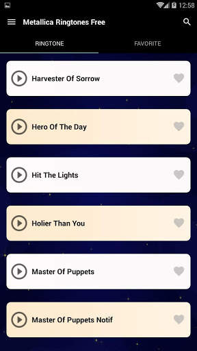 Metallica Ringtones free screenshot 7