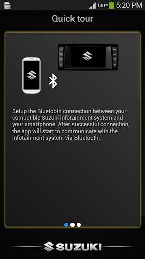 Suzuki Remote Control App screenshot 1