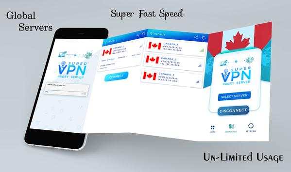 Canada VPN Master - Free Unlimited VPN Proxy скриншот 4