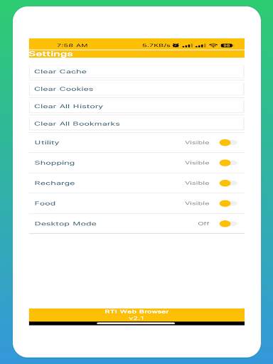 RTI Web Browser: Fast & Secure screenshot 24