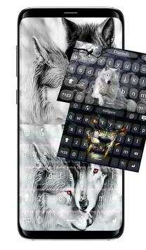 Sad wolf keyboard theme screenshot 4