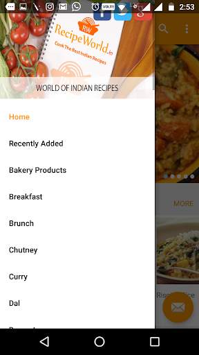 Free Indian Recipes App screenshot 2