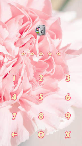 AppLock Theme Carnation screenshot 2