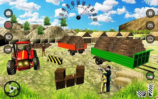 Real Tractor games 2021 driving 3D new games 2020 screenshot 3