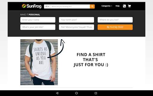 Sunfrog: Online T-shirt Shop screenshot 6