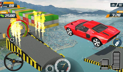 Speed Car Stunts 2018: Extreme Tracks Racing Games screenshot 11