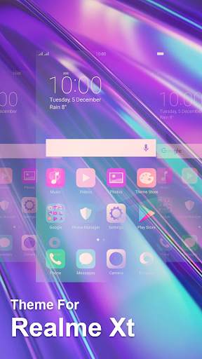 launcher Colorful theme for Realme Xt pro 3 تصوير الشاشة