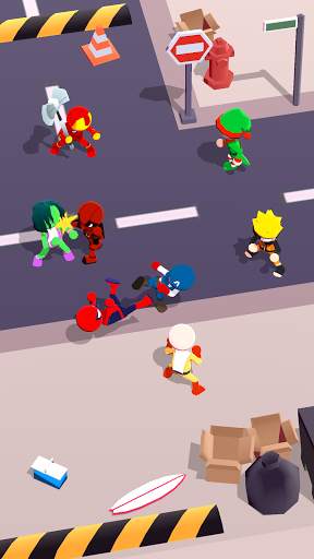 3D Stickman Master - Street Gangs Fight скриншот 3