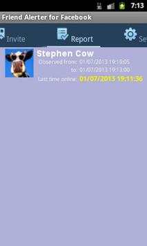 Friend Alerter for Facebook screenshot 5