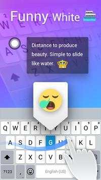White Keyboard for iOS screenshot 3