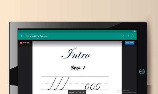How to write cursive 13 تصوير الشاشة