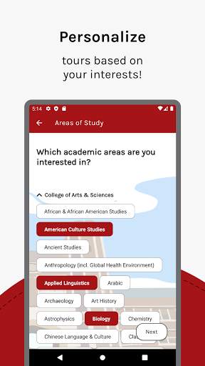WashU Visits screenshot 1