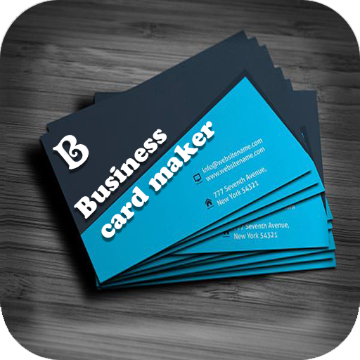 Business Card Maker Visiting Card Maker Photo Logo أيقونة