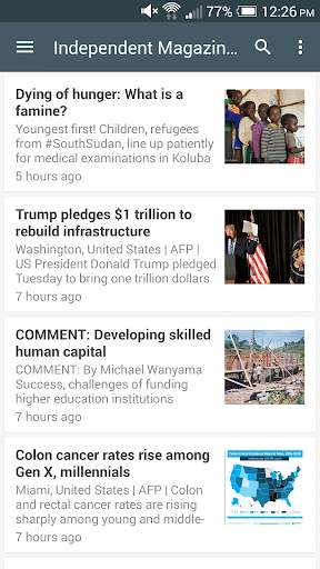 Uganda News скриншот 3