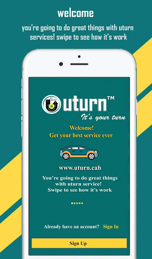 UTURN - Cab Booking & Online Shopping (Deals) screenshot 2