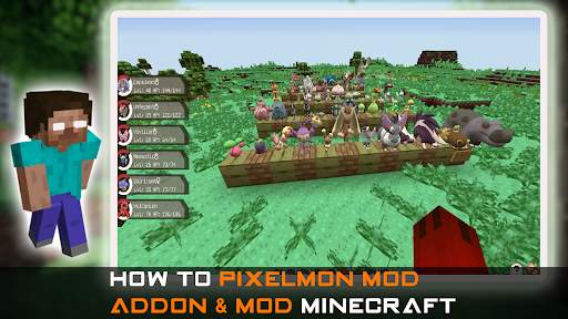 Pixelmon Mod Addon screenshot 1