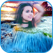 Waterfall Photo Frames : Waterfall PHOTO Editor HD أيقونة