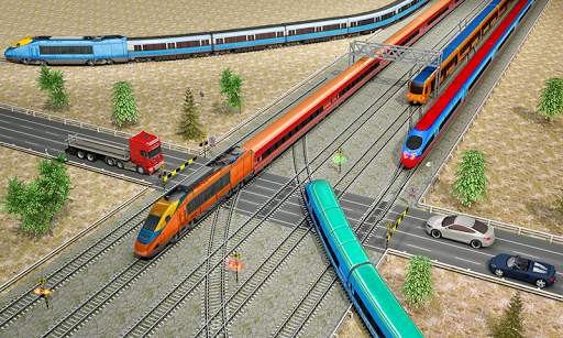 Indian Train City Pro Driving 2 - Train Game screenshot 1