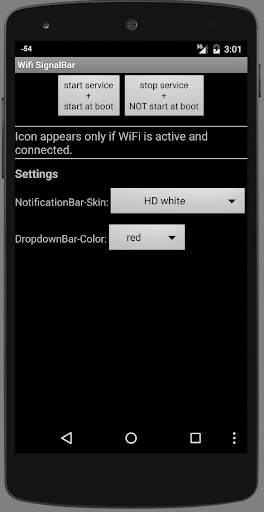 Wifi SignalBar screenshot 1