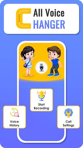Call Voice Changer call recorder for android free screenshot 1