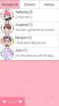 BTS Messenger screenshot 1