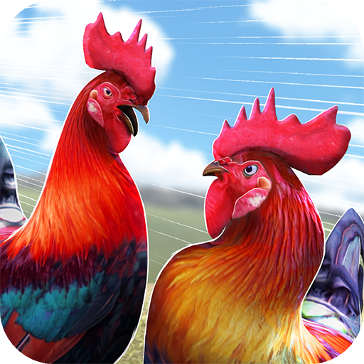 ป่าไก่ตัวผู้วิ่ง - บ้าไก่ฟาร์มแข่งการอยู่รอดเกม icon