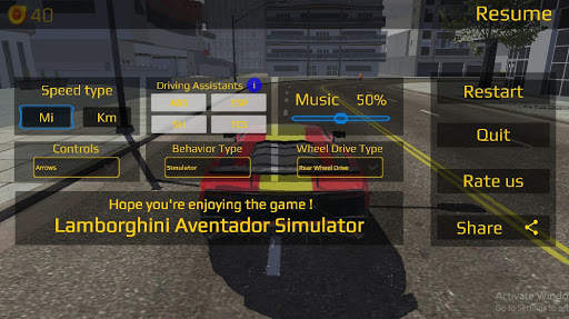 Simulator Lamborghini Aventador screenshot 8