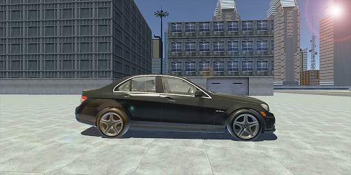 C63 AMG Drift Simulator: Car Games Racing 3D-City screenshot 3