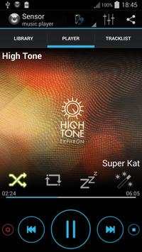 Sensor music player screenshot 1