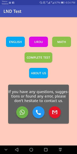 LND Test Practice  Latest (Offline) screenshot 1