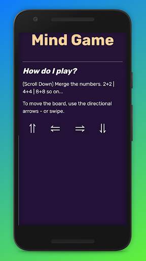 Easy Mind Game - Relax Game - 2048 Numbers Game screenshot 1