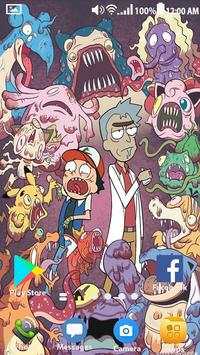 Rick and Morty Wallpaper 4 تصوير الشاشة