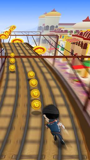Subway Train Runner 3D screenshot 2