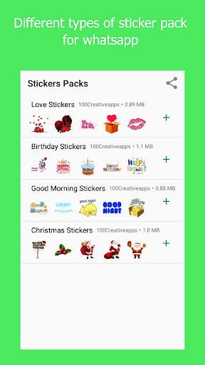 Valentine, Love, Birthday sticker for whatsapp screenshot 1