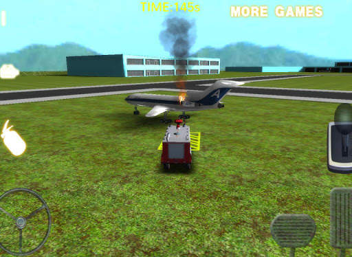 Airport Fire Truck Simulator screenshot 5