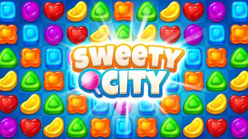 Sweety City - Match 3 Mania No Mundo screenshot 5